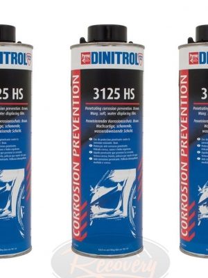 DINITROL 3125HS 1 lITRE SHULTZ CAN RUST PROOFING CAVITY WAX SET OF 3 - DA1997(3)
