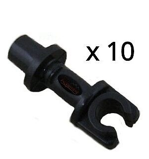 LAND ROVER DEFENDER 90 110 130 - 10 x BRAKE PIPE CLIPS - CRC1250L(10)