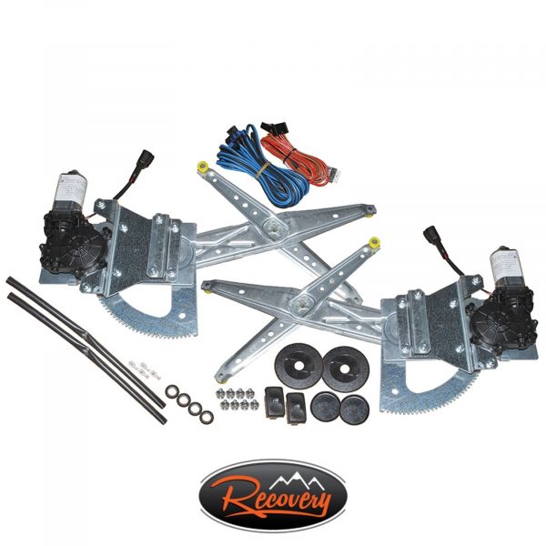 LAND ROVER DEFENDER 90 110 130 2002 ONWARDS FRONT ELECTRIC WINDOW KIT - DA4664