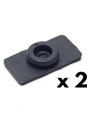 LAND ROVER DEFENDER 90/110/130 - PAIR JACKING POINT RUBBER PLUGS - KVV100000 x 2