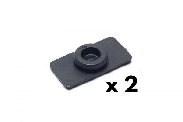 LAND ROVER DEFENDER 90/110/130 - PAIR JACKING POINT RUBBER PLUGS - KVV100000 x 2