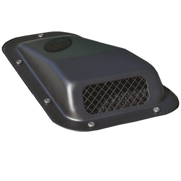 LAND ROVER DEFENDER - LH LEFT BLACK STEEL WING TOP AIR INTAKE SCOOP - DA4000