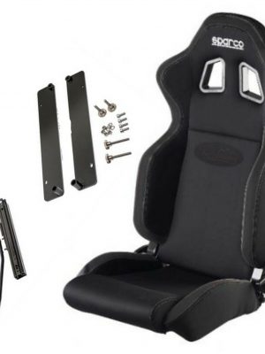 LAND ROVER DEFENDER SPARCO R100 BLACK / BLACK SEAT KIT- DA7304 DA7306 DA7307