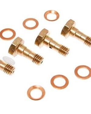 LAND ROVER DISCOVERY 1 200 / 300TDI INJECTOR LEAK OFF BANJO BOLT SET - STC3297K