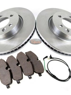 LAND ROVER DISCOVERY 3 TDV6 - FRONT DISCS, BRAKE PADS & SENSOR SET - BDM06F