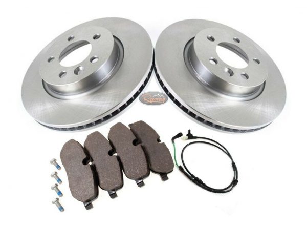LAND ROVER DISCOVERY 3 TDV6 - FRONT DISCS, BRAKE PADS & SENSOR SET - BDM06F