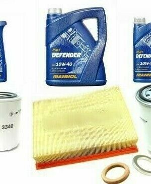 LAND ROVER DISCOVERY 300TDI SERVICE  KIT INC 10W40 OIL + AIR, FUEL & OIL FILTERS
