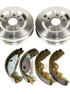 LAND ROVER FREELANDER 1 01-06 - REAR BRAKE DRUMS AND SHOE KIT