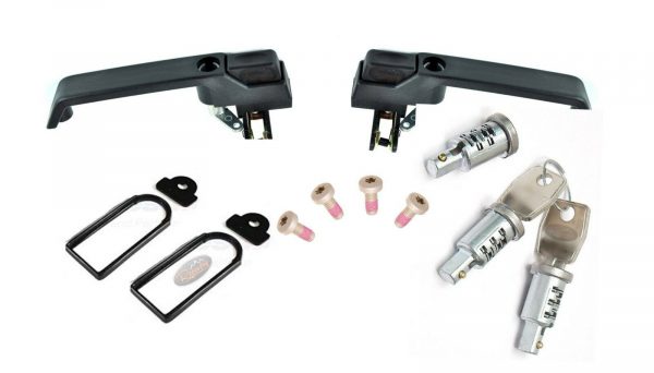 Land Rover Defender > 2002 - Front Door Push Button Handle Repair Kit - FDHK01