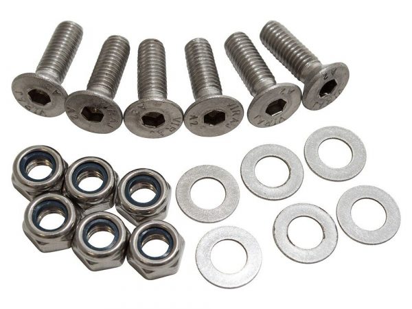 Land Rover Defender - Bonnet Hinge Nut & Bolt Kit Stainless Steel - DA1135