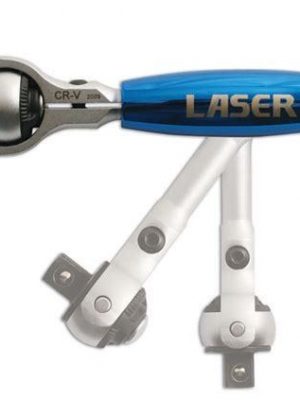 Laser Tools 3/8 Drive Ratchet Also used in T-Handle format - INNOVATION 4775