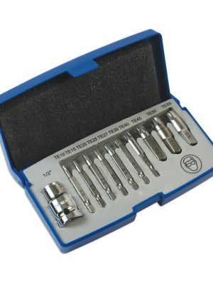 Laser Tools 6080 Screw Extractor Tool Set For Torx Star Screws Fittings & Case