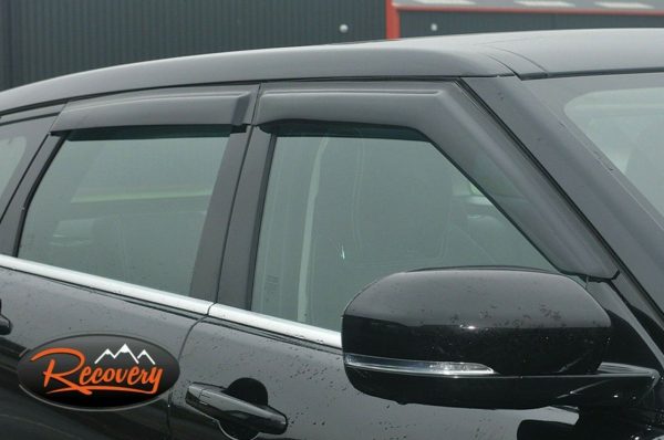 RANGE ROVER EVOQUE WINDOW WIND DEFLECTORS SET OF 4 5 DOOR - BRITPART DA6094