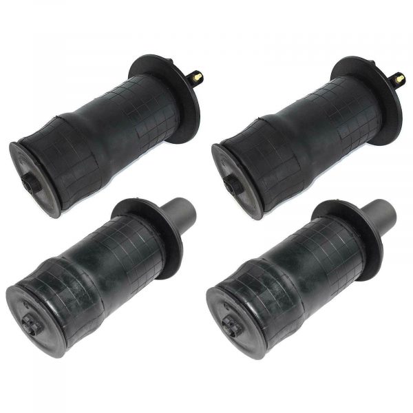 RANGE ROVER P38 FRONT & REAR AIR SUSPENSION SPRING BAGs(4) DUNLOP, INC CLIPS