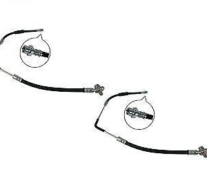 Range Rover L322 > UP TO 2006 - Rear Brake Hoses Pipe Set x2 - SHB500170