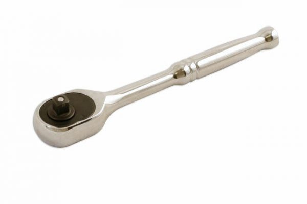 Ratchet 1/4" Drive laser Tool Garage Equipment Chrome Vanadium Laser 0038