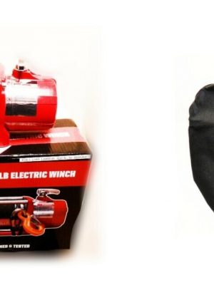 Stealth 13500lb 12v Electric Recovery/Off Road Winch inc wireless remote & Cover