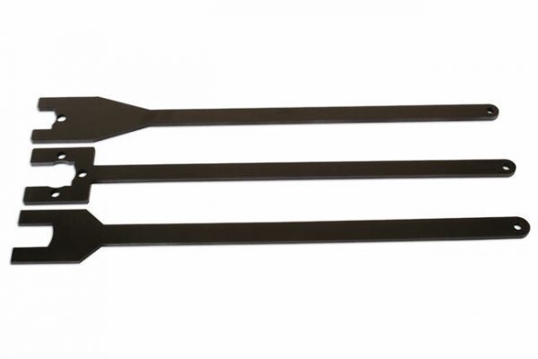 VISCOUS FAN SPANNER SET 3 PCE LAND ROVER RANGE ROVER LASER TOOL BRAND 6124